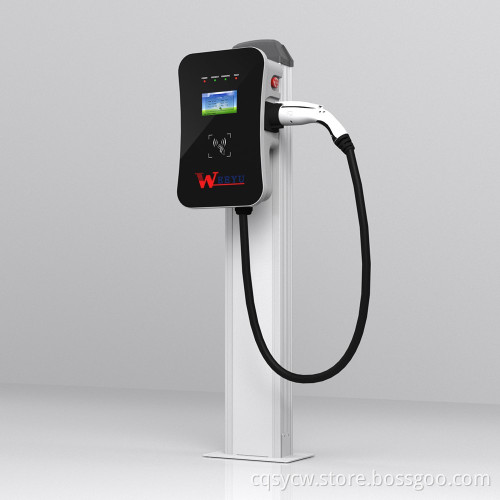 محطة شاحن سيارة EV المثبتة على الأرضية من New Energy Electric Oper